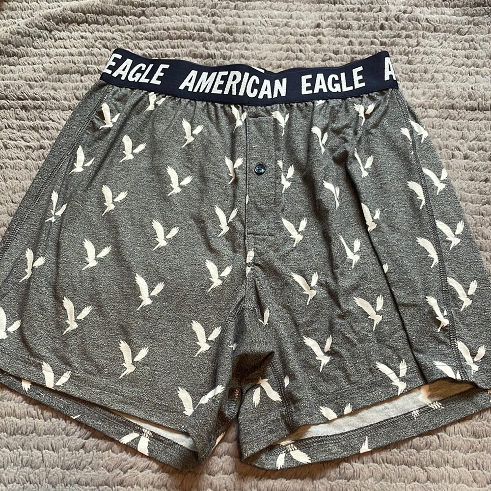 Small American Eagle grey boxers
